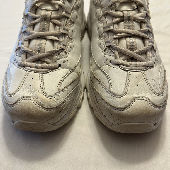 Skechers Women's D'lites SN11931EW Athletic Shoes Sneaker White Sz 11 - Picture 16 of 16